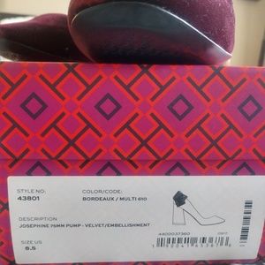 Tory Burch Josephine New in Box Rhinestone pumps